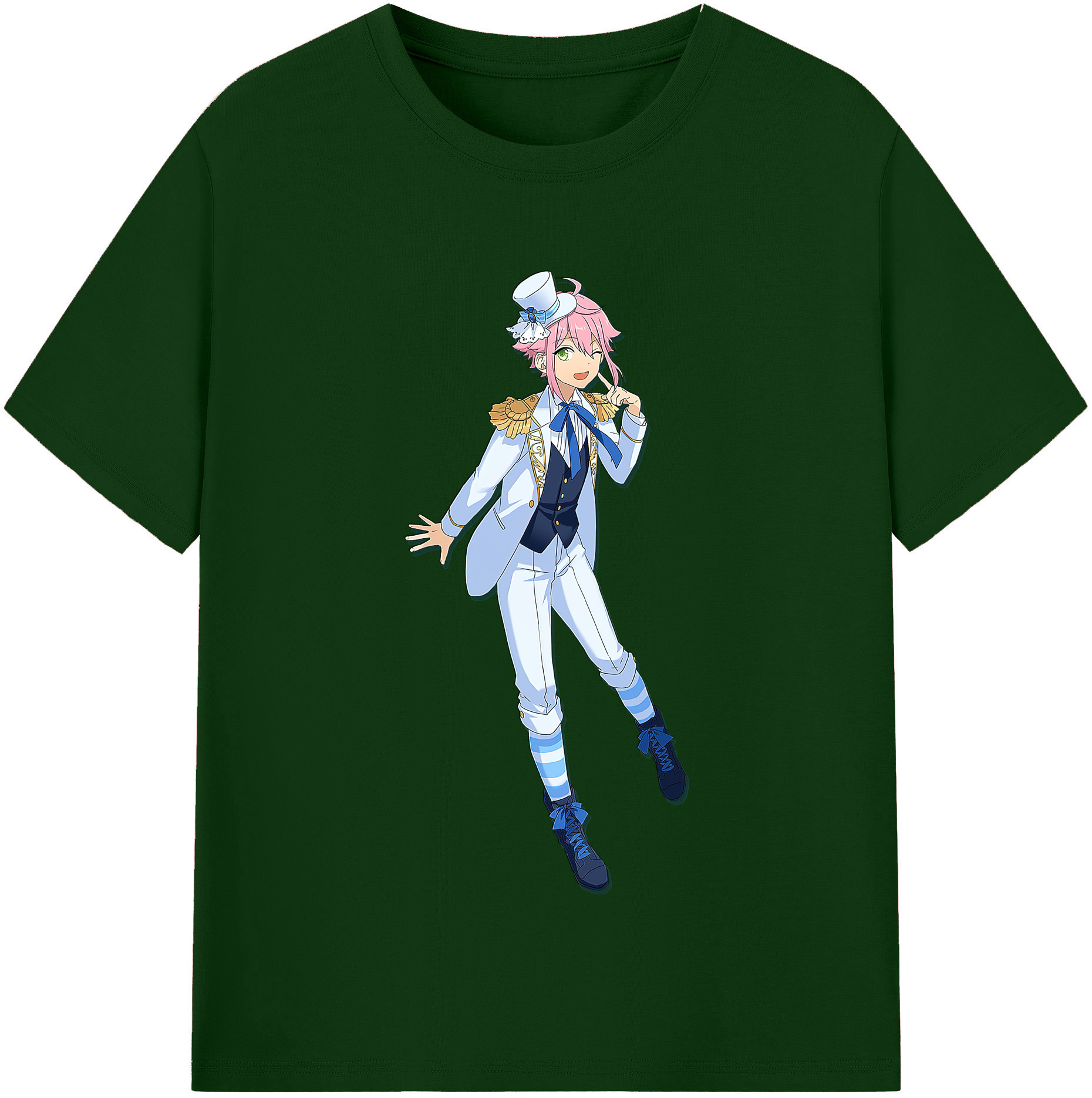 （画像用） あんさんぶるスターズ! Ensemble Stars 綿100％半袖Tシャツ（フロントプリント）